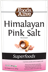 Himalayan Pink Salt (14 oz ) Himalayan Pink Salt is an excellent Source of Trace Minerals. The salt may sprinkled on food, added to water for a mineral drink or used in a hot bath for a cleansing detox..