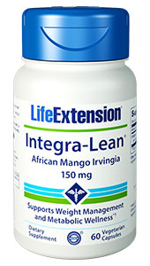The African Mango, Irvingia Gabonensis is utilized by Integra-Lean from Life Extension, which has been shown to help aid weight loss and prevent weight gain..