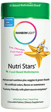 NutriStars Multivitamin & Multimineral Chewable especially great for picky eaters or those who needs additional nutrients..