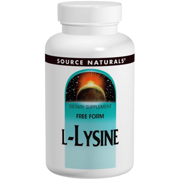 L-Lysine bu Source Naturals is an essential amino acid that supports healthy metabolism, healthy connective tissues, and calcium absorbtion. It helps lower choletserol and improves overall health..