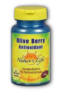 Olive Berry Antioxidant (60 Vcaps) naturally combines Hydroxytyrosol and plant phenols from olives to form a potent antioxidant..