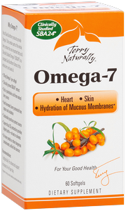 Omega-7 containing Sea Buckthorn Oil hand harvested from buckthorn berries..