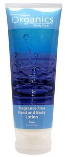 Organics Fragrance Free Hand & Body Lotion (8 oz) Desert Essence