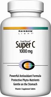 Super C 1000 (60 tablets)* Rainbow Light