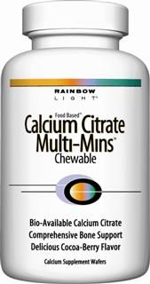 Chewable Cal Citrate (45 tablets)* Rainbow Light