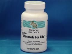 Ultra Minerals for Life (90 capsules) American Biologics