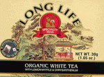 Organic White Tea with Lemon Myrtle & Chrysanthemum Long Life Tea