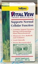Vital Yew Capsules (300mg 180 capsules) TriMedica