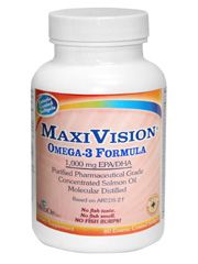 MAXIVISION Omega-3 Formula (1000 mg 60 soft gels)* MedOp Inc