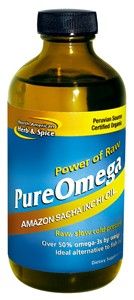 PureOmega -Peruvian Sacha Inchi Oil (8 fl oz) North American Herb and Spice