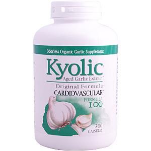 Kyolic Aged Garlic Extract Original Formula 100 (organic odorless) (300 capsules) Kyolic