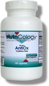 Cysteine Free AntiOx  (60 Vcaps) NutriCology