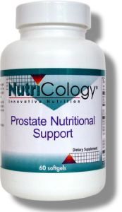 Prostate Nutritional Support (60 softgels) NutriCology