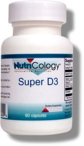 Super D3 2000 IU (60 Vcaps) NutriCology