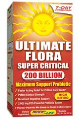Ultimate Flora Super Critical 200 Billion (7 packets)* Renew Life