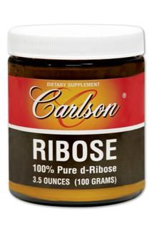 Ribose Powder | Pure d-Ribose (100 grams) Carlson Labs