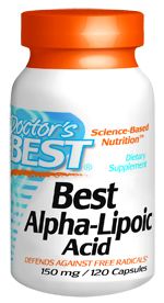 Best Alpha-Lipoic Acid (150 mg 120 capsules) Doctor's Best