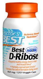 Best D-Ribose featuring BioEnergy Ribose (120 vegi capsules) Doctor's Best