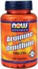 L-Arginine & Ornithine 500/250 mg (100 Caps)