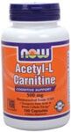 Acetyl-L Carnitine 500 mg (50 Caps) NOW Foods