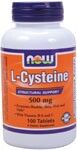 L-Cysteine 500 mg (100 Tabs) NOW Foods