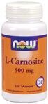 L-Carnosine 500 mg (100 Vcaps) NOW Foods