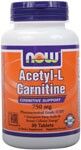 Acetyl-L-Carnitine 750 mg (90 Tablets) NOW Foods