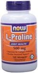 L-Proline 500 mg (120 Vcaps) NOW Foods
