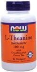 Theanine, 100 mg (90 vcaps) NOW Foods