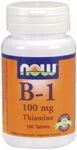 Vitamin B-1 (Thiamine) 100mg (100 Tabs) NOW Foods