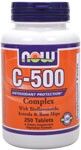 Vitamin C-500 Complex (Vegetarian 250 tabs) NOW Foods