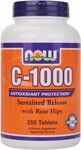 C-1000 Sustained Release with Rosehips (250 tabs) NOW Foods