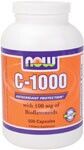 Vitamin C 1000 with Bioflavonoids (500 Caps) NOW Foods