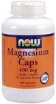 Magnesium 400 mg (180 Caps) NOW Foods