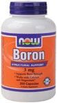 Boron 3 mg (250 Caps) NOW Foods