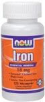 Iron 18 mg (120 vcaps) NOW Foods