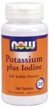 Potassium plus Iodine (180 tabs)* NOW Foods