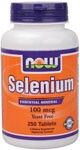 Selenium (250 Tablets 100mcg) NOW Foods