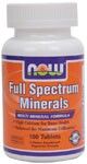 Full Spectrum Minerals (100 tabs) NOW Foods