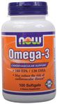 Omega-3 (100 Softgels) NOW Foods