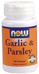Garlic & Parsley (100 softgels) NOW Foods