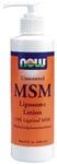 MSM Liposome Lotion (8 oz.) NOW Foods