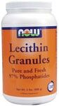 Lecithin Granules 97% Phosphatides (2 lbs) NOW Foods