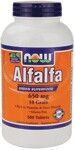 Alfalfa 10 grain 650 mg (500 tabs) NOW Foods
