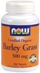 Barley Grass 500 mg (250 Tablets) NOW Foods