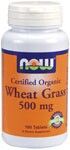 Wheat Grass 500 mg (100 tabs) NOW Foods