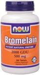 Bromelain (180 tablets 415 mg) NOW Foods