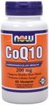 CoQ10 200 mg (60 vcaps) NOW Foods