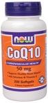 CoQ10 50 mg (200 Softgels) NOW Foods