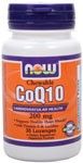 CoQ10 200 mg with Vit E & Lecithin (30 Loz) NOW Foods